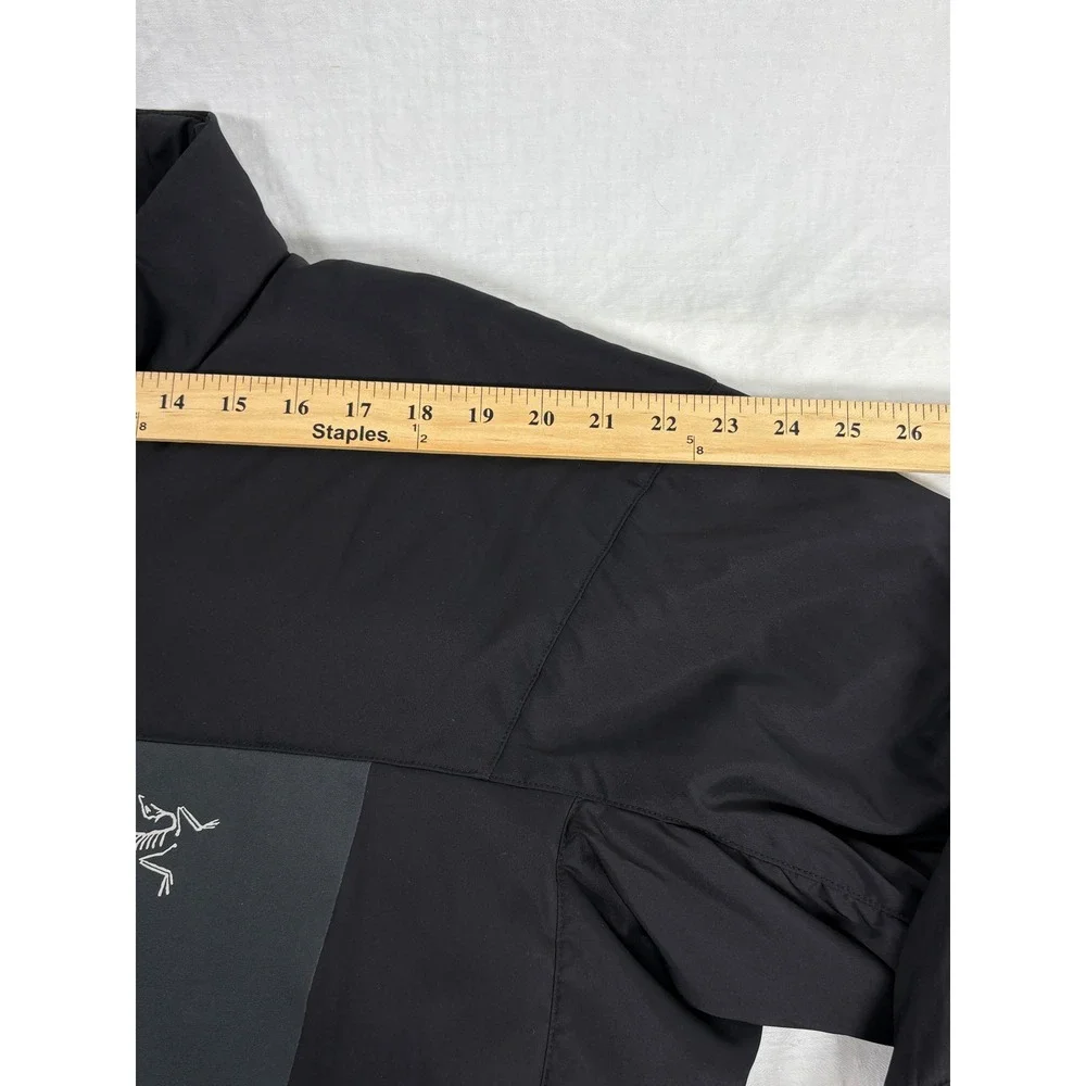 Arcteryx Proton LT Jacket Mens XL Black Grey Insulated Full Zip Lightweight Coat
